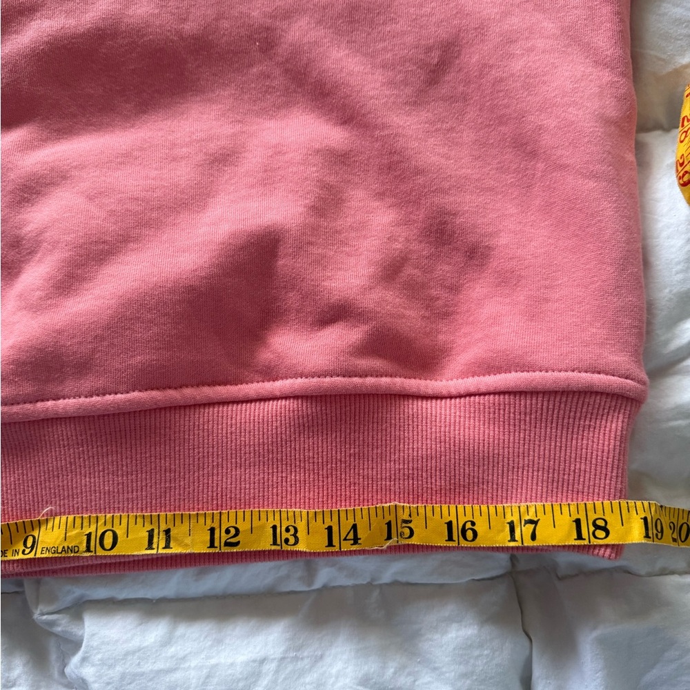 Universal Thread Size S Oversized Mon Chérie Pink Graphic Sweatshirt Sweetie - Picture 6 of 7